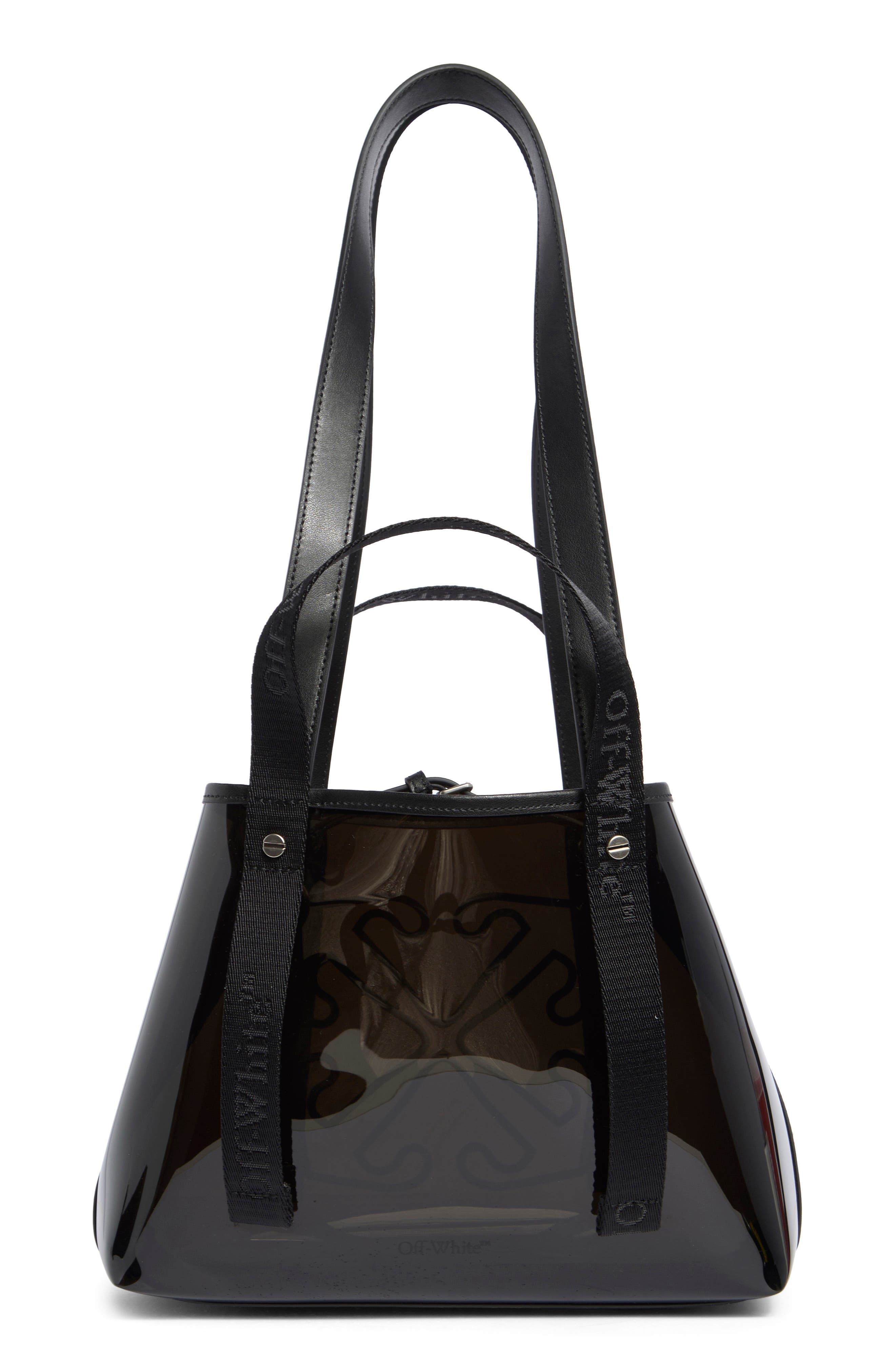 Off-White Small Classic Day-Off Tote Bag, Alternate, color, Black