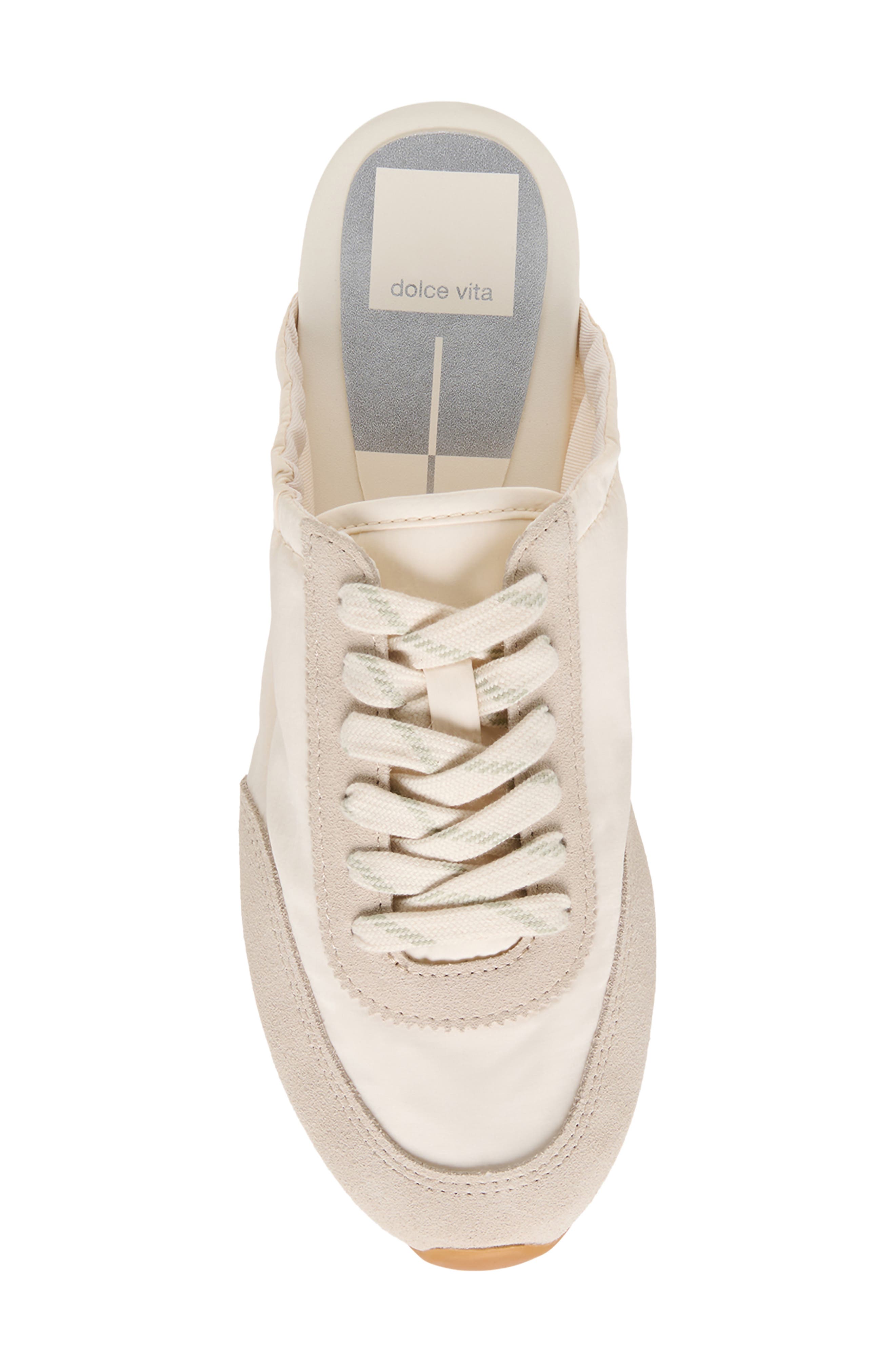 Daris Sneaker, Alternate, color, WHITE NYLON