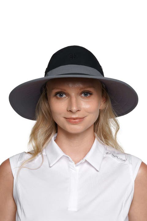 Matchplay Wide Brim Golf Hat, UPF 50+ Sun Protection
