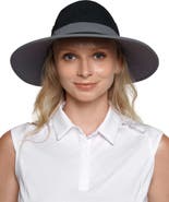 Coolibar Matchplay Wide Brim Golf Hat, UPF 50+ Sun Protection