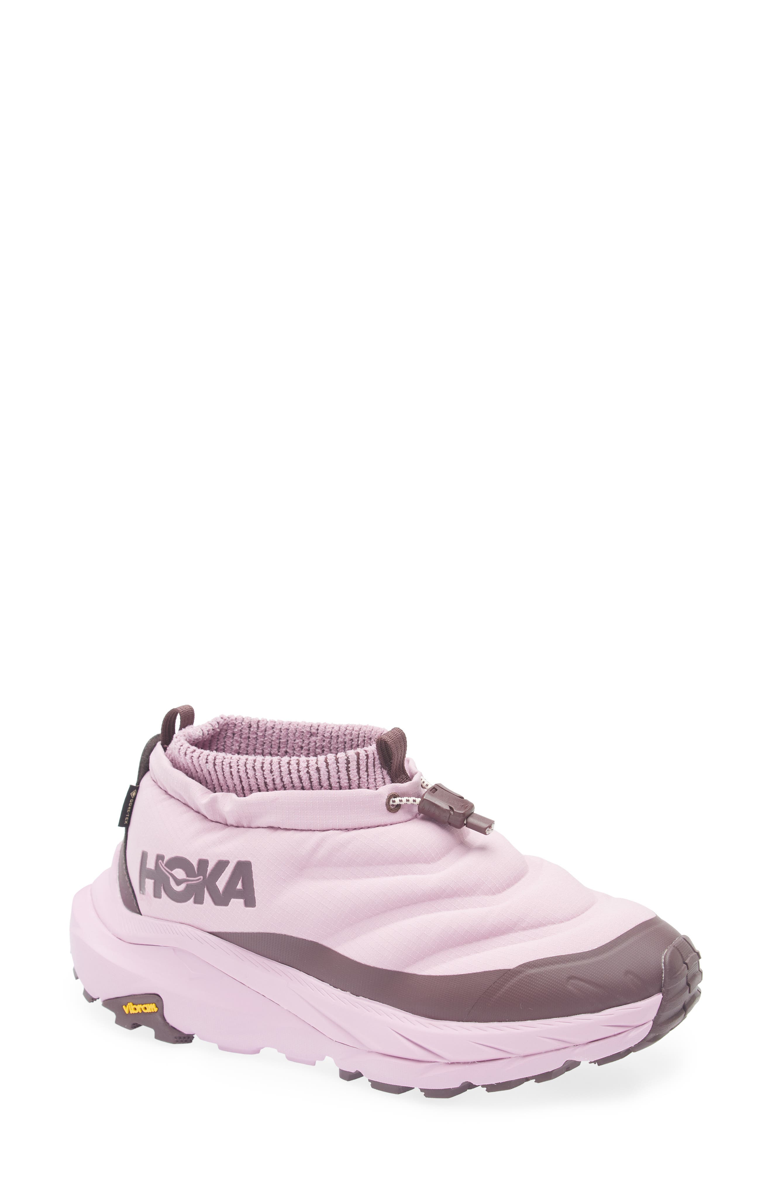 HOKA x Halfdays Kaha 2 Frost Moc GTX Gore-Tex<sup
®</sup
 Waterproof Quilted Hiking Sneaker, Main, color, Amethyst / Glazed Cherry