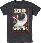 The Nightmare Before Christmas Mens The Nightmare Before Christmas A Friend For Life Zero Poster T Shirt
