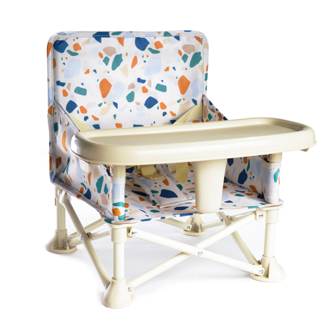 Foldable Portable Booster Chair With Carry Bag