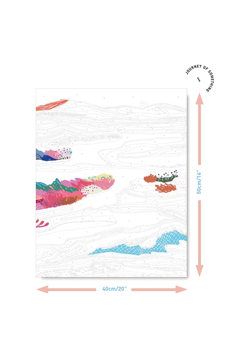 Journey of Something Paint By Numbers, Lake Windereme, DIY Painting Craft Kit, Alternate, color, Multicolored