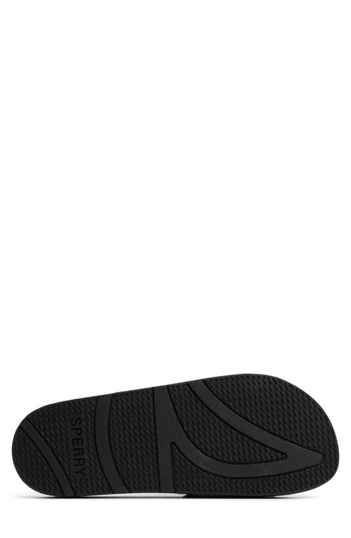 Sperry Freeboard Slide Sandal In Black
