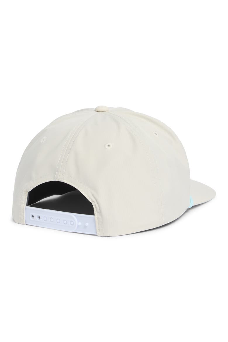 Keaton Rope Style Water Repellent Trucker Hat, Alternate, color, PEARL