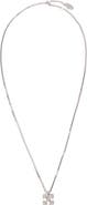 Off-White Lab Grown Diamond Pavé Arrow Pendant Necklace