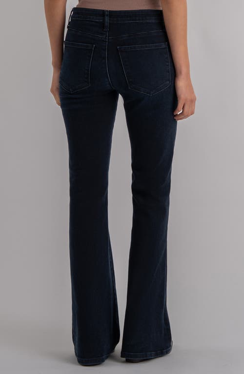 Kut From The Kloth Ana Fab Ab High Waist Flare Jeans In Black