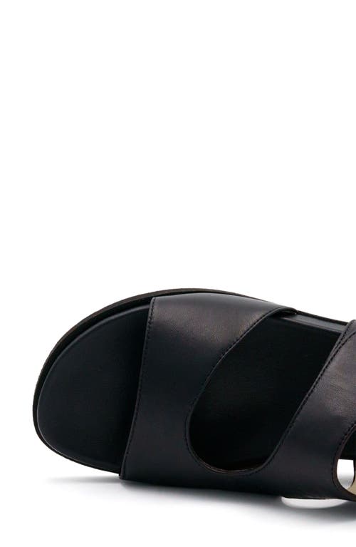 Amalfi By Rangoni Beata Sandal In Black Parmasoft