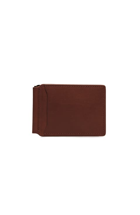 Spencer Leather Money Clip Wallet