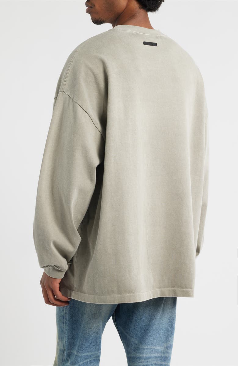Fear of God Essentials Training '90s Long Sleeve Logo Graphic T-Shirt, Alternate, color, Faded Seal