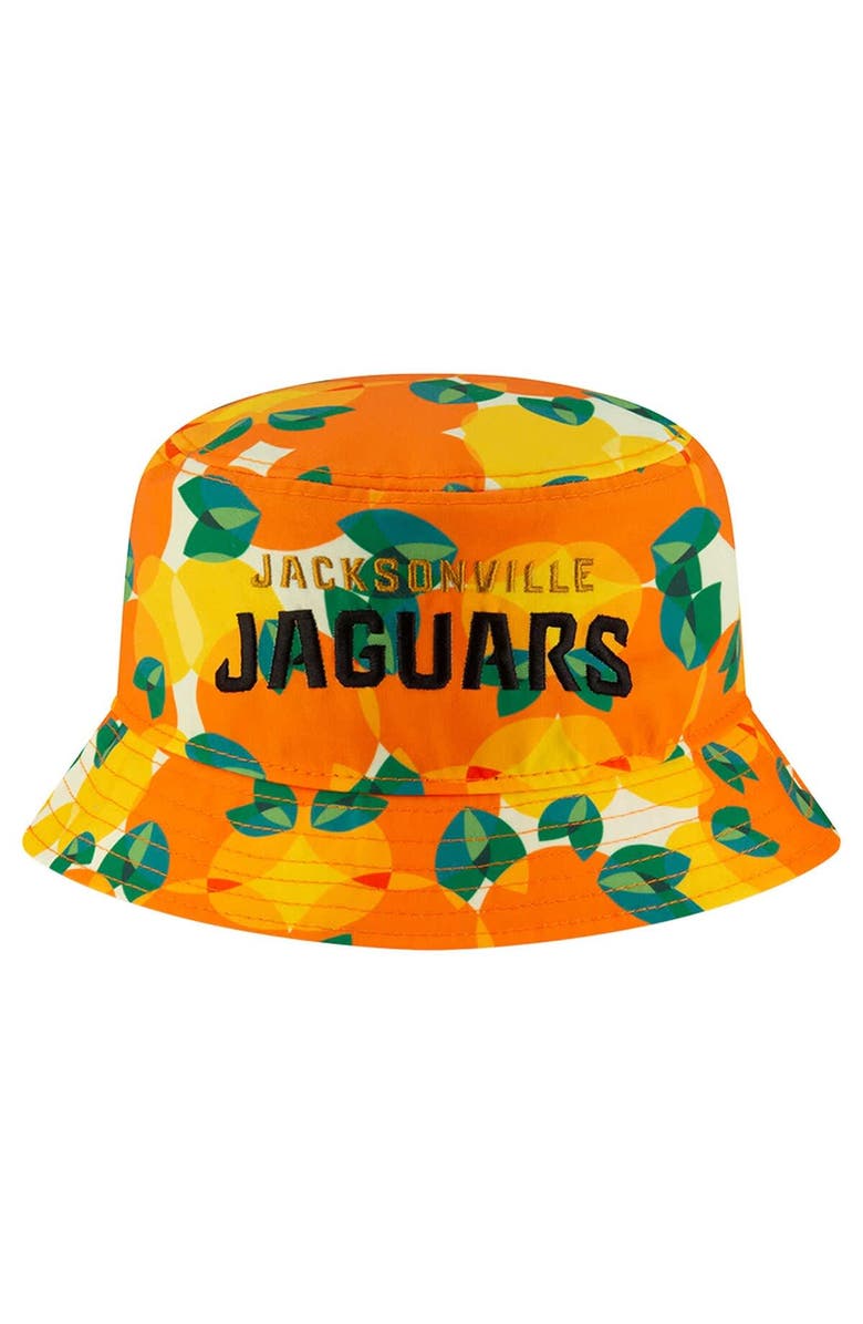 New Era Men's New Era Orange Jacksonville Jaguars Citrus Bucket Hat, Alternate, color, Orange