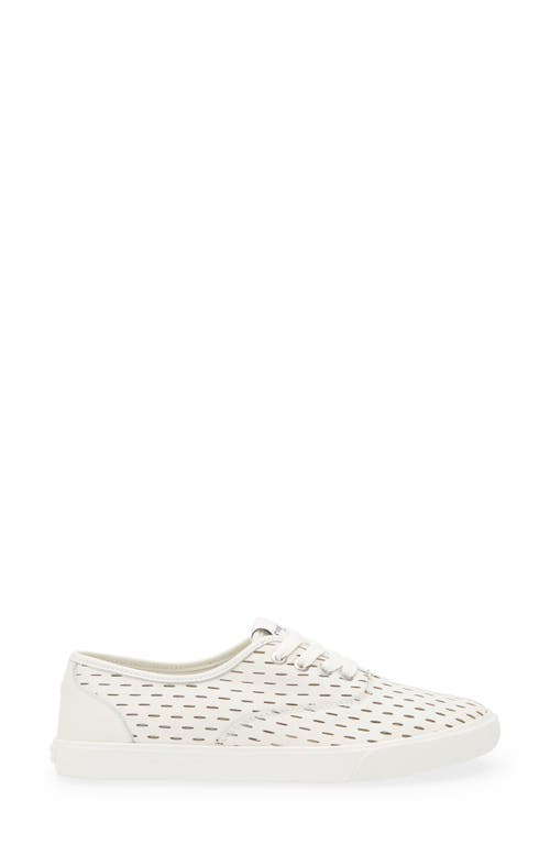 Rag & Bone Billie Perforated Sneaker In Antique White Perforated