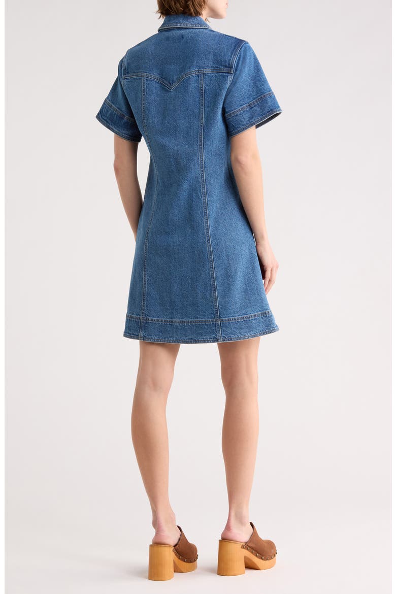 Stretch Denim Shirtdress, Alternate, color, ADRIFT