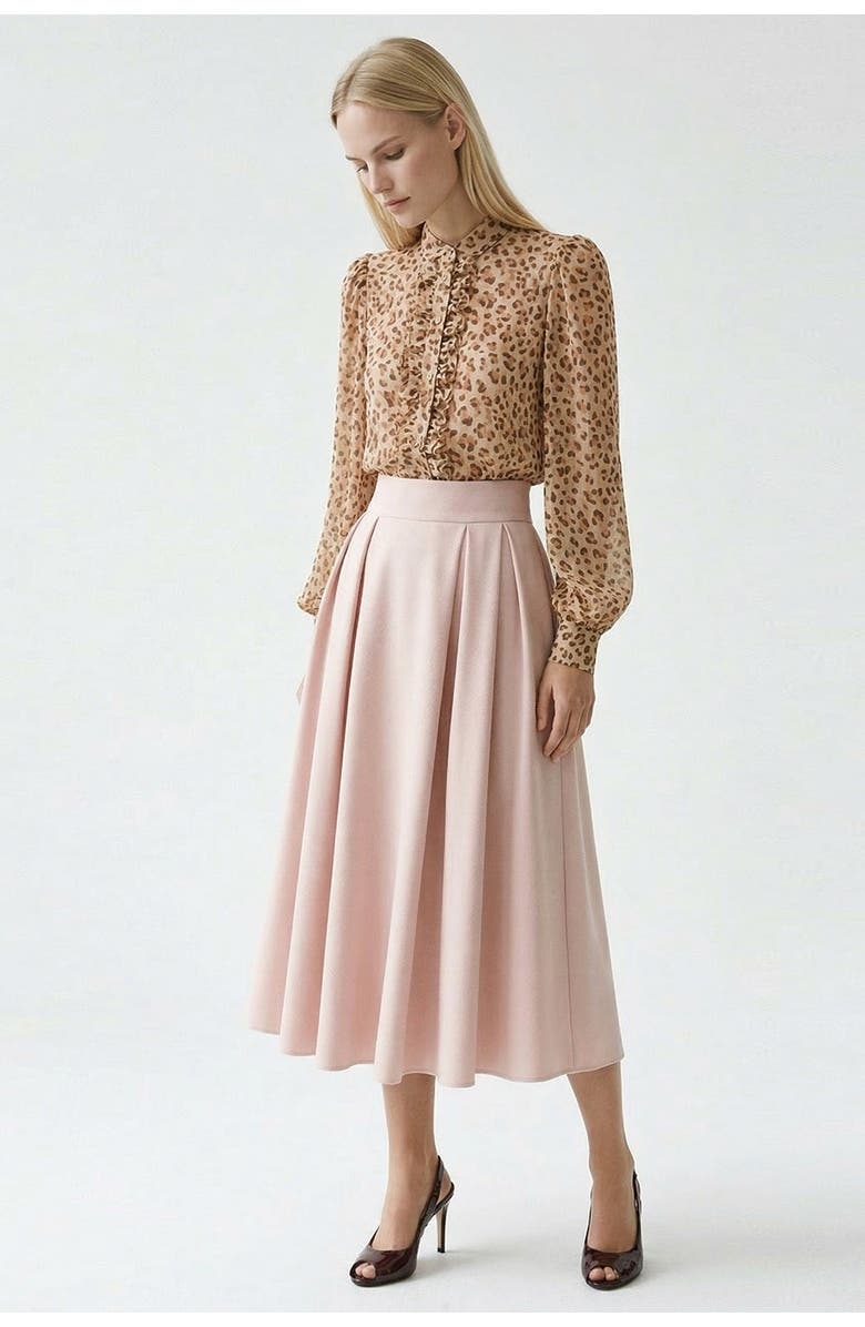 Exquise Chandler Skirt, Alternate, color, Pink