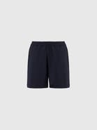 Missoni Cotton Fleece Shorts With Knit Inserts