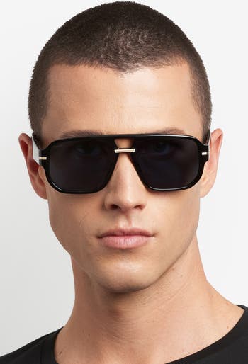 57mm Rectangular Sunglasses