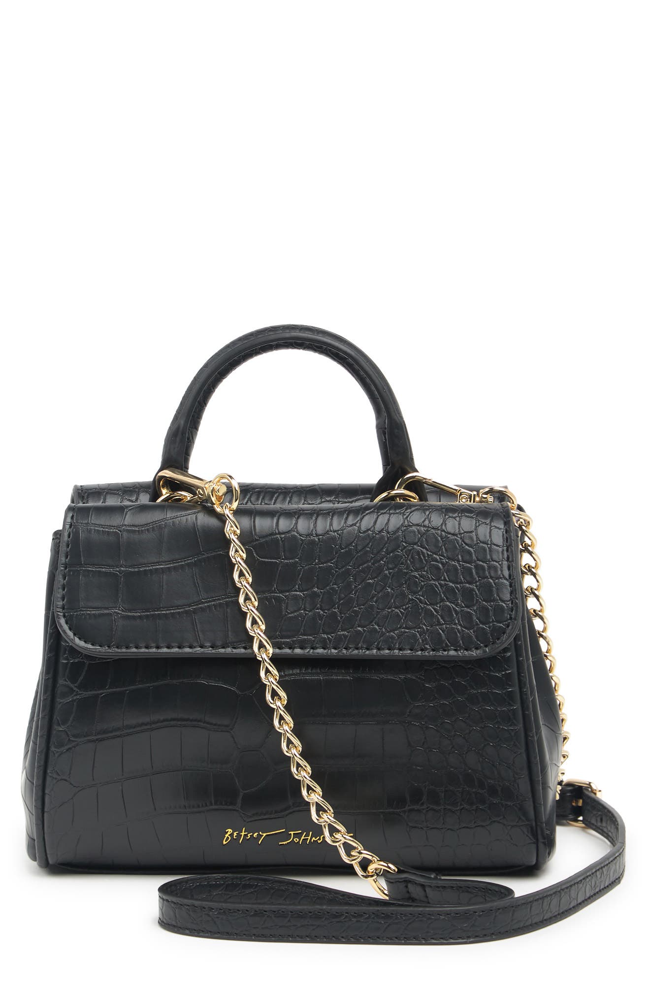 Betsey Johnson Heart Crossbody Bag, Alternate, color, 