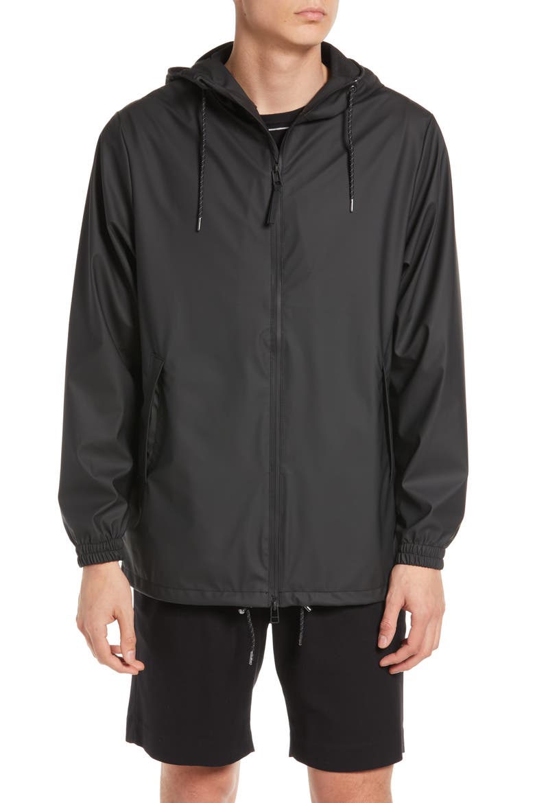 Storm Breaker Waterproof Rain Jacket, Alternate, color, BLACK