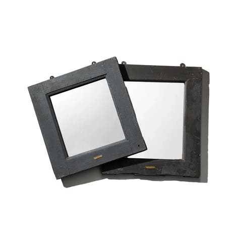 Vintage Window Mirror