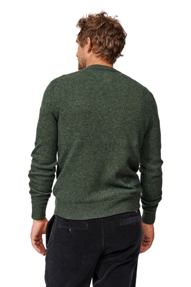 Phillips Lambswool Crew Neck Sweater, Alternate, color, Khaki