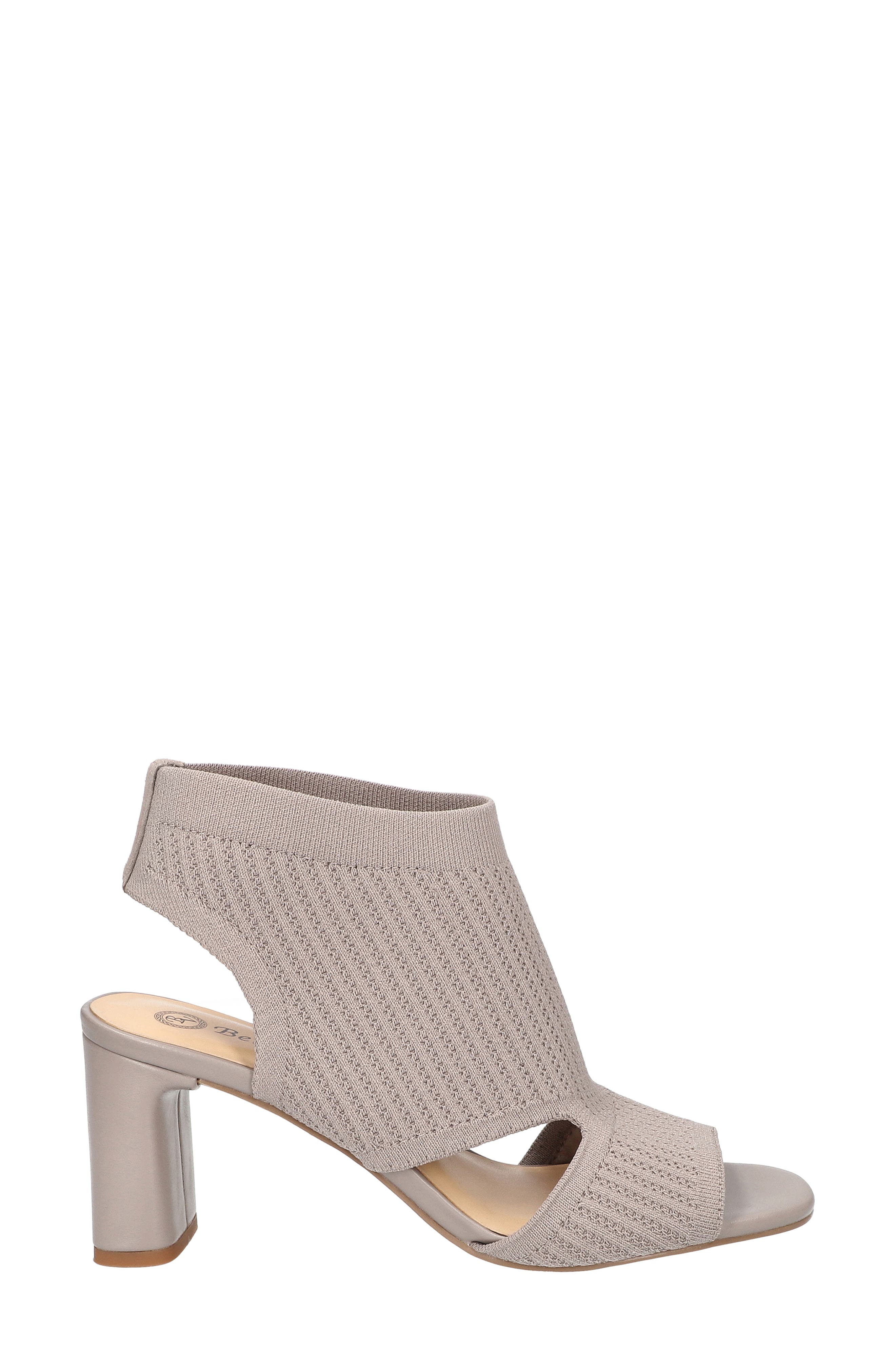 Mira Stretch Knit Sandal, Alternate, color, NATURAL KNIT
