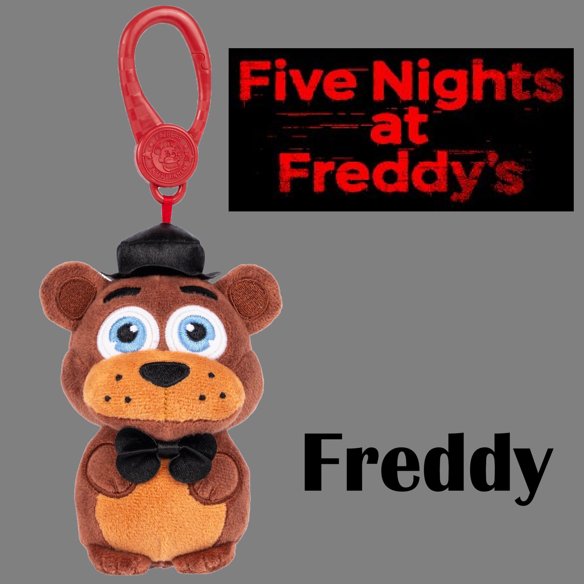Five Nights At Freddy's Classic Freddy Keychain, Alternate, color, Multicolored