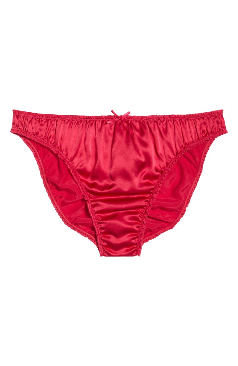 Papinelle Audrey Mulberry Silk Knickers, Alternate, color, Amour Rose