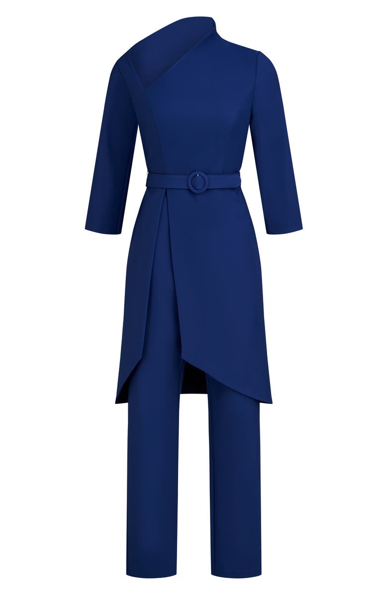 Kay Unger Perdita Jumpsuit, Alternate, color,