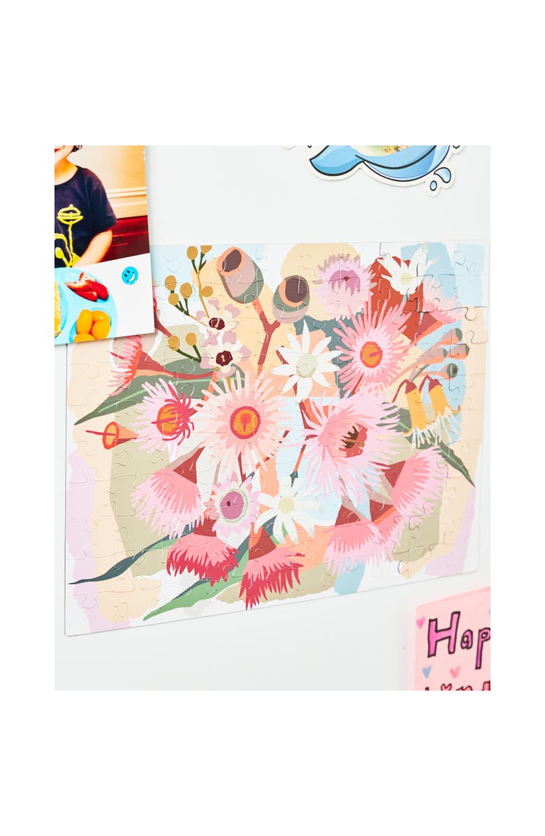 Journey of Something Flowering Gum, 100 Piece Magnetic Art Puzzle, 11.4 x 8.3 Inches, Alternate, color, Multicolored