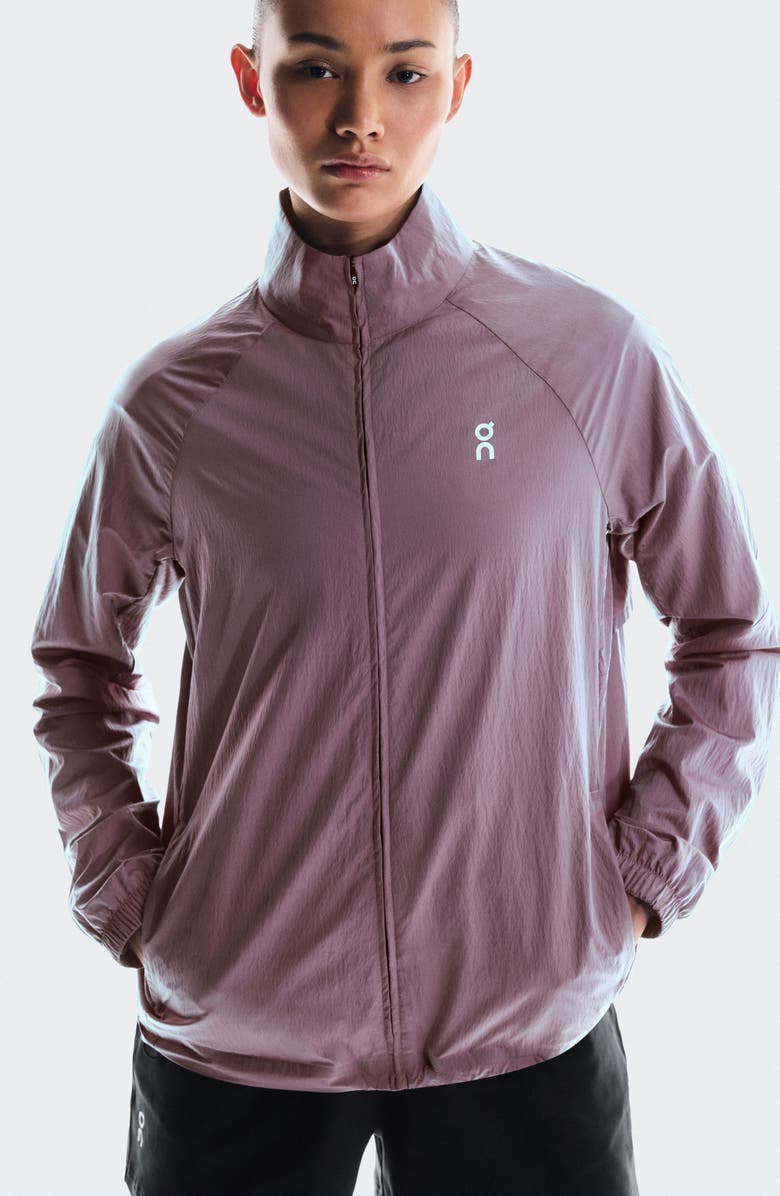 On Court Water Repellent Iridescent Jacket, Alternate, color, 