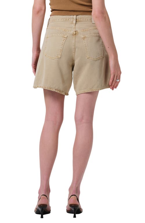 Citizens Of Humanity Brynn Drawstring Waist Wide Leg Linen Shorts