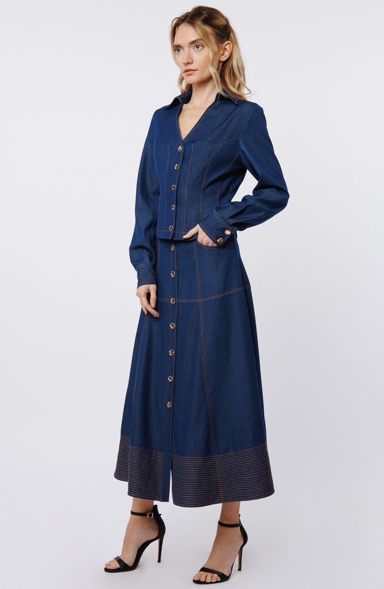 CIEBON Lilian Maxi Skirt, Alternate, color, 