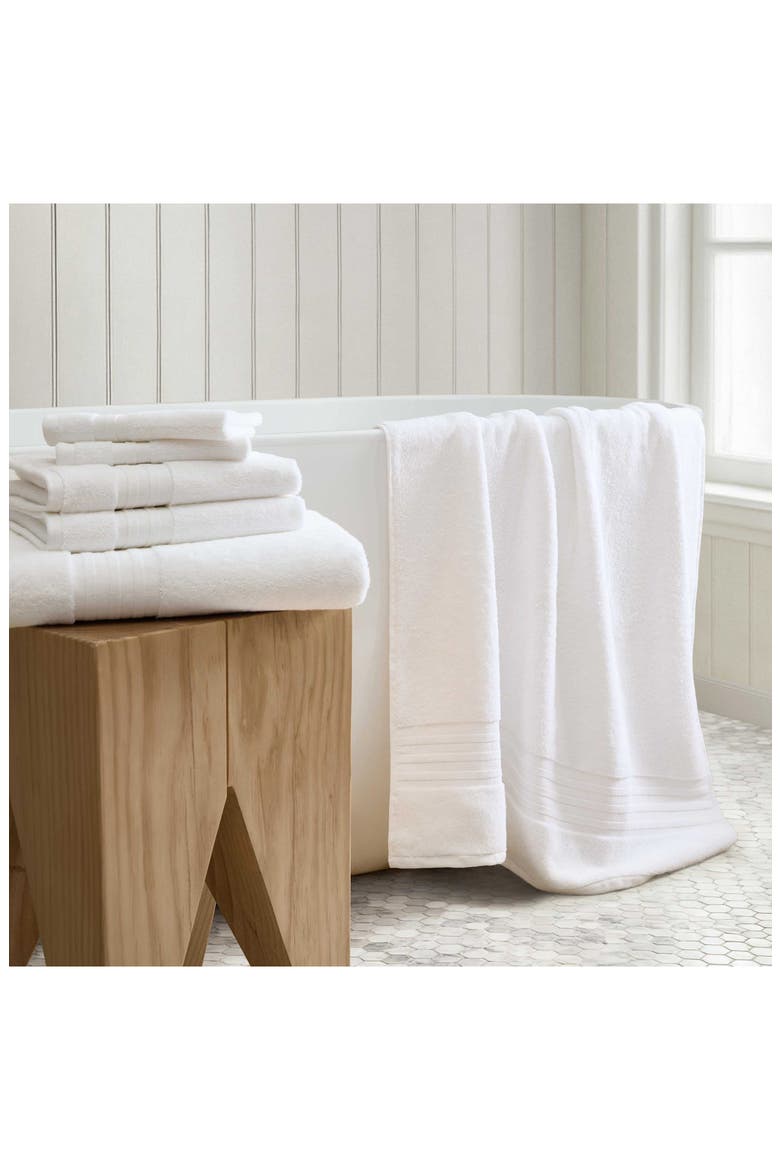 Skyland Manor Cotton Towel Set, Alternate, color, WHITE