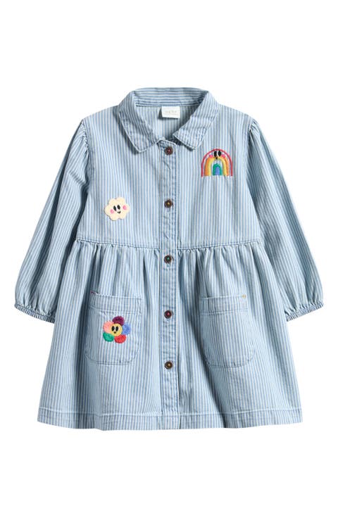 Kids' Denim Shirtdress (Baby, Toddler & Little Kid)