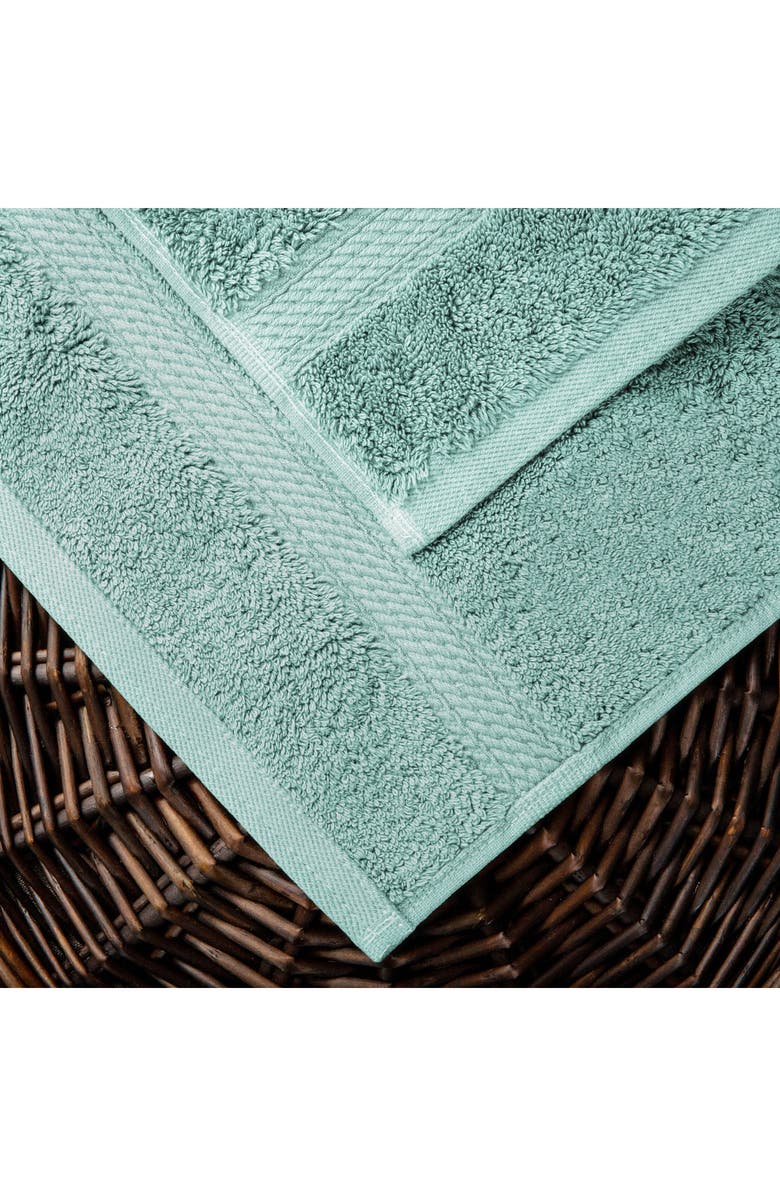 Superior Egyptian Cotton 10-Piece Towel Set, Alternate, color, Sea Foam
