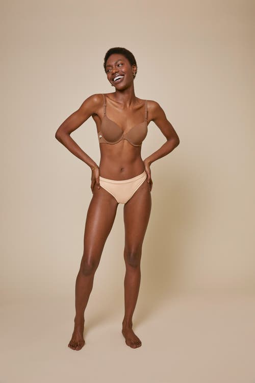 Harper Wilde Base T-shirt Bra In Brown