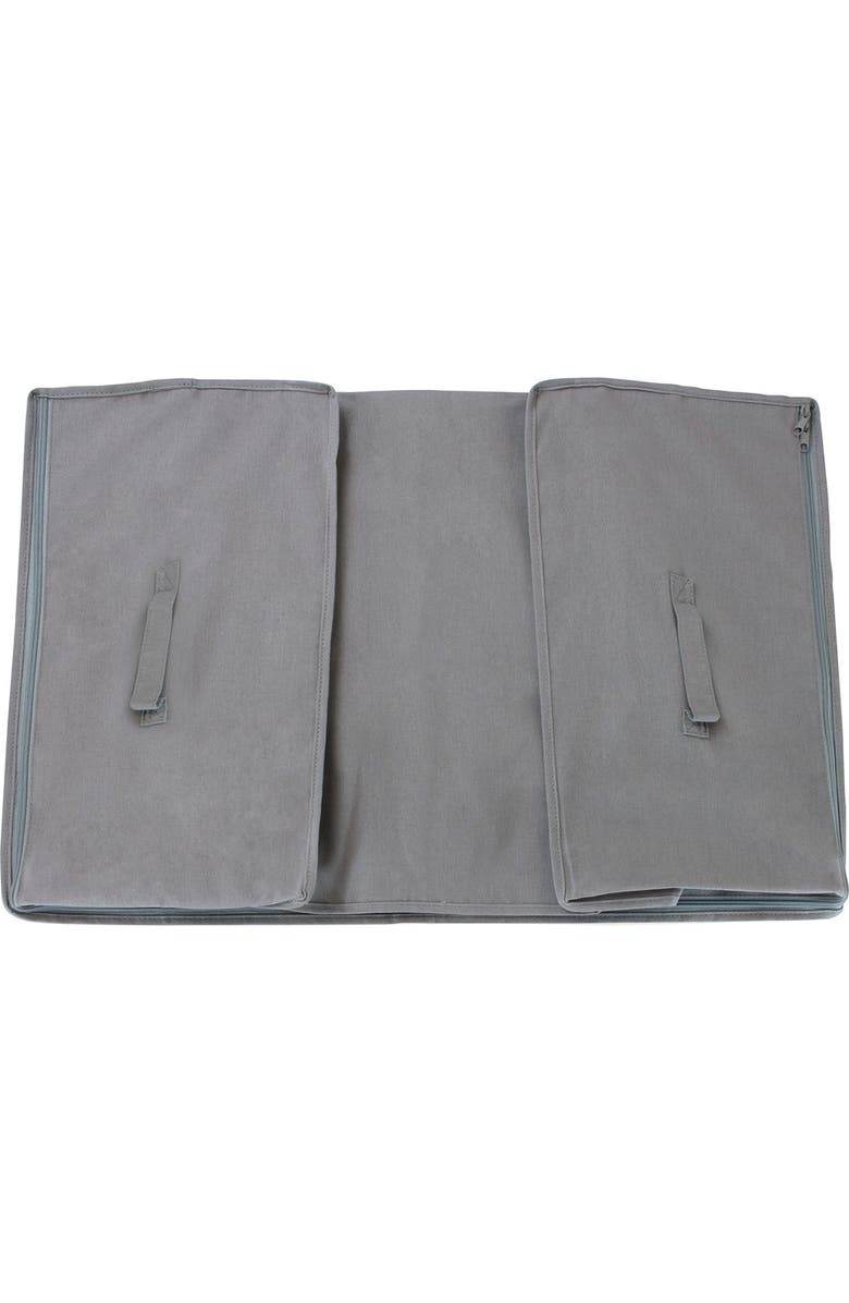 SORBUS Jumbo Foldable Storage Organizer Bag - Grey, Alternate, color,