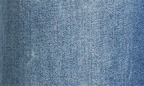 Warp & Weft Warp+weft High Waist Crop Wide Leg Jeans In Blue