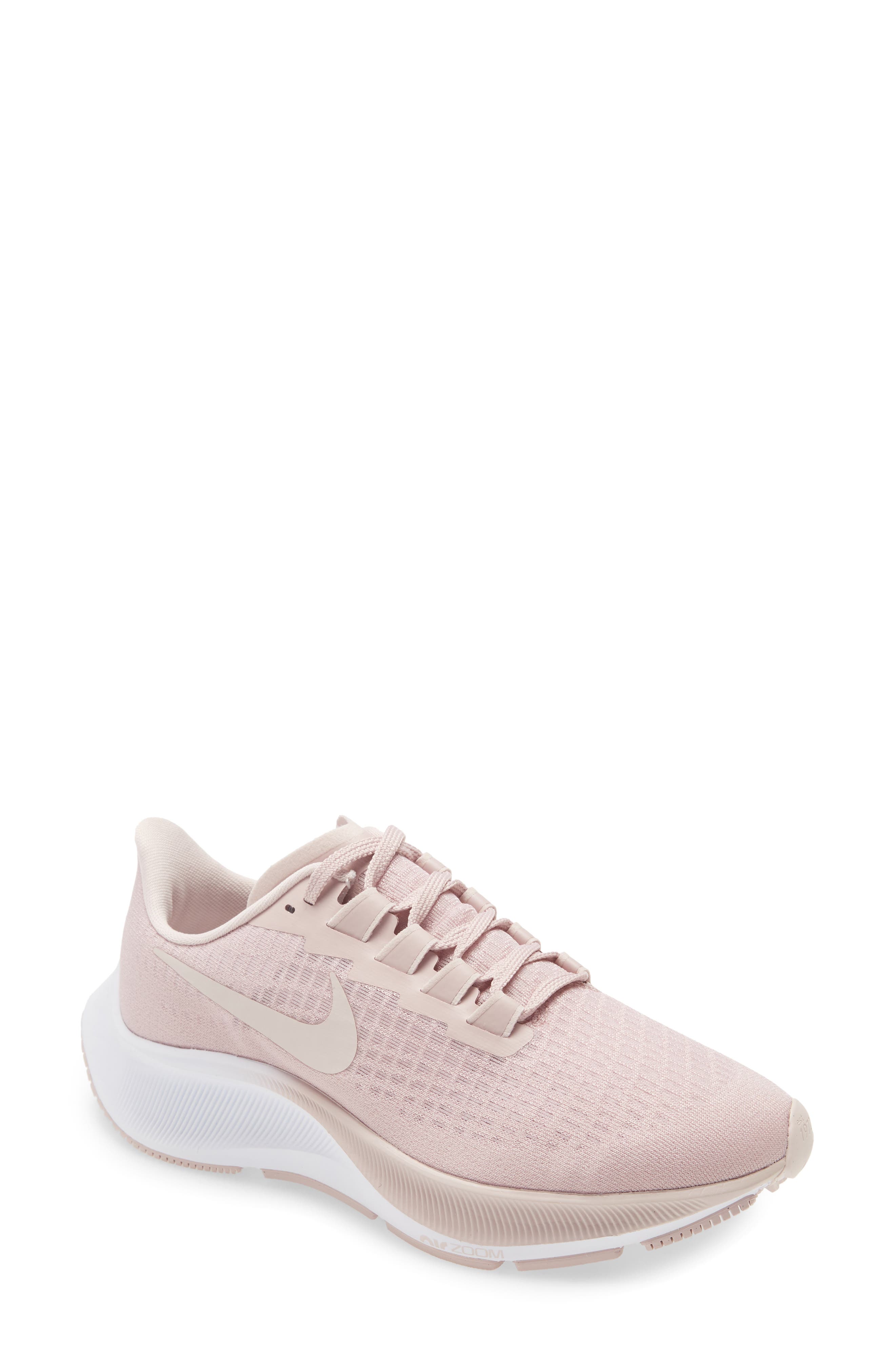 Air Zoom Pegasus 37 Running Shoe, Main, color, CHAMPAGNE/ BARELY ROSE/ WHITE