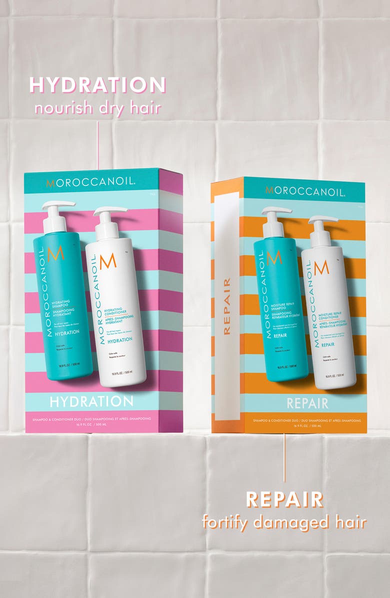 MOROCCANOIL<sup>®</sup> Moisture Repair Shampoo & Conditioner Set $112 Value, Alternate, color,
