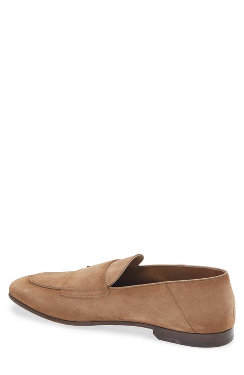 Hugo Boss Boss Alvaro Double Monk Loafer In Medium Beige