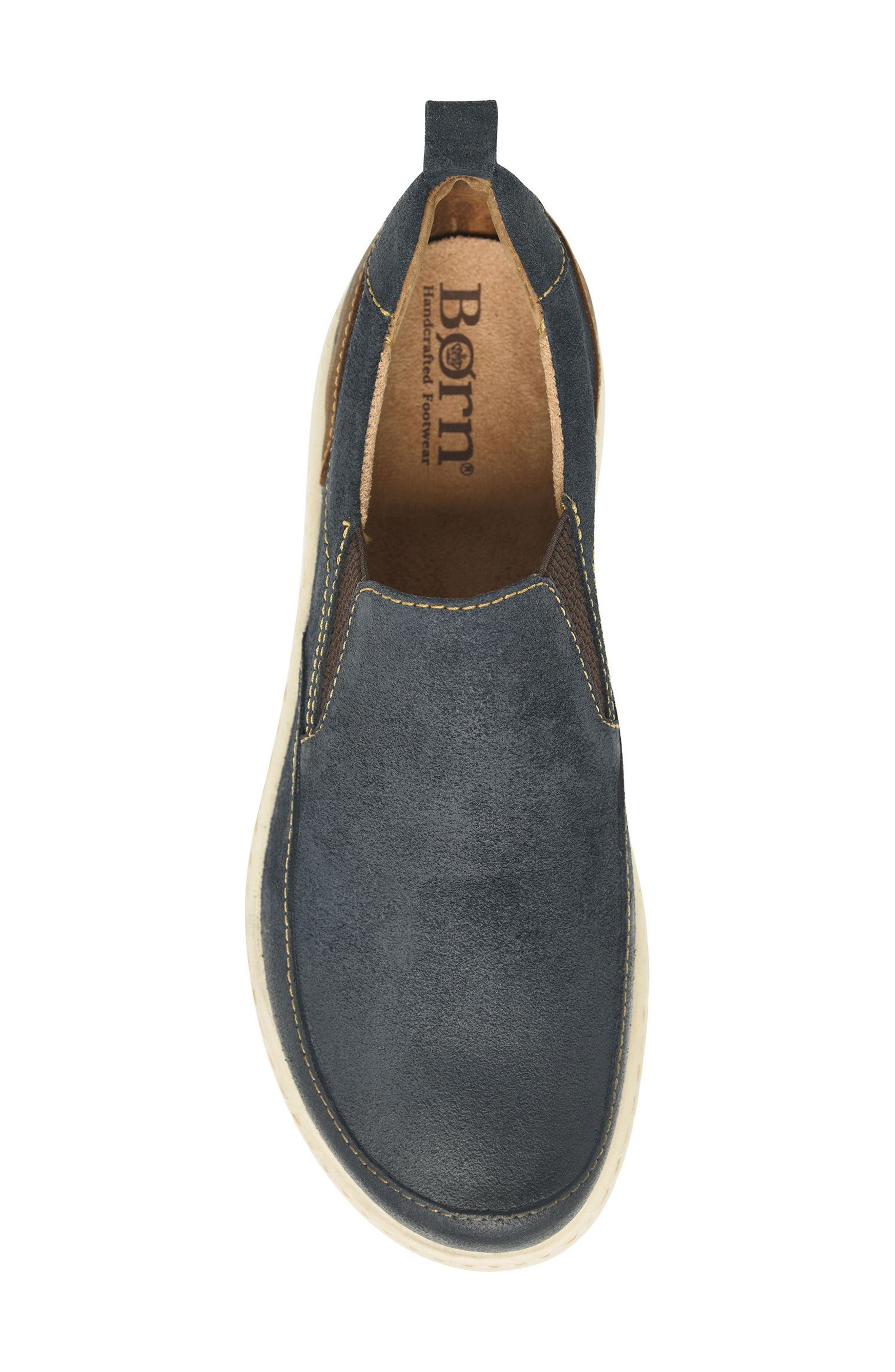 Leeds Slip-On Sneaker, Alternate, color, NAVY DISTRESSED