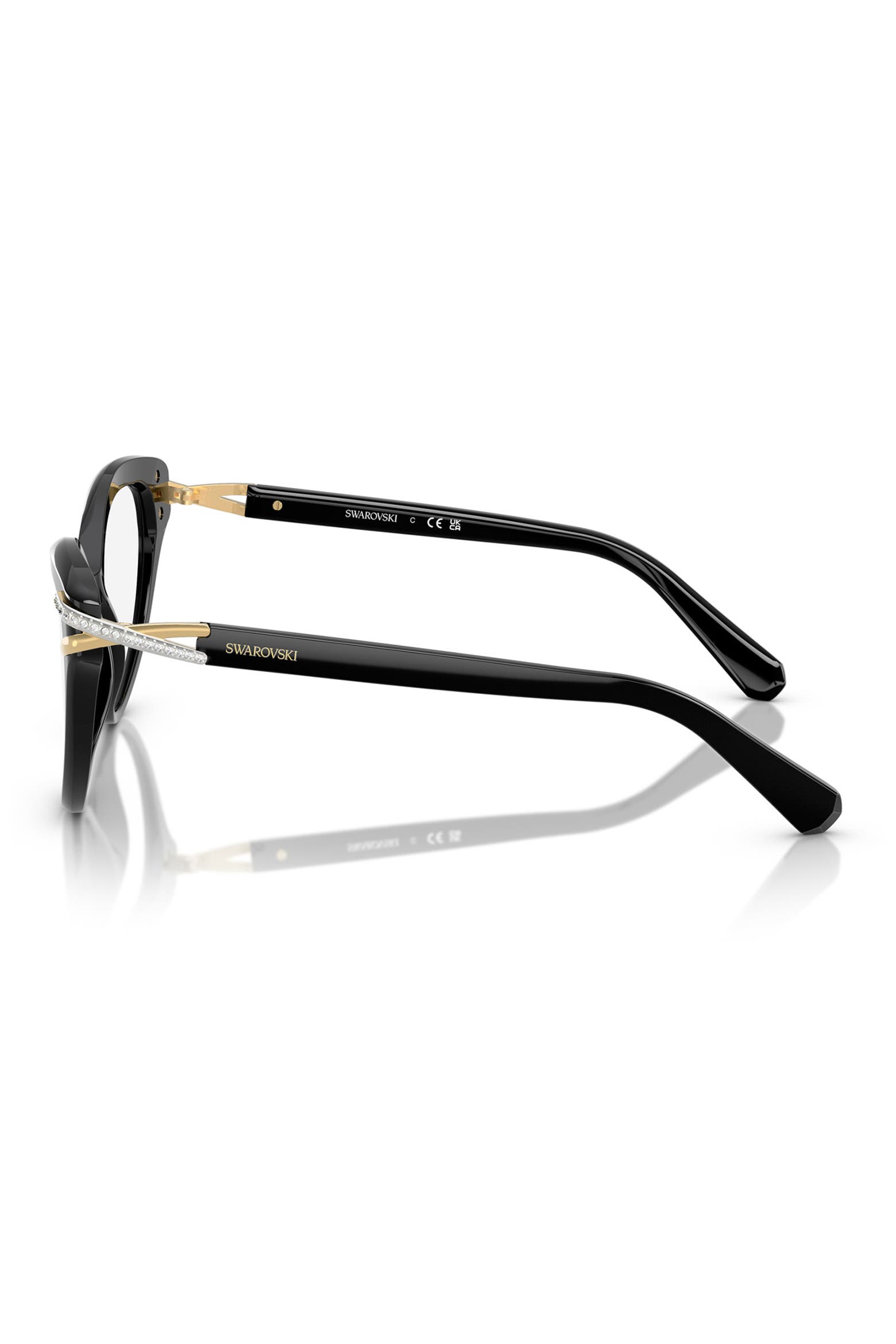 Cat Goggles Models Swarovski 55mm Cat Eye Optical Glasses | Nordstrom