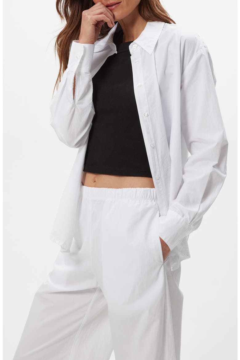 Carson Button Down Shirt, Alternate, color, WHITE