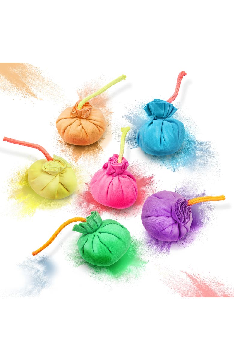 Lanard Chalkie Chalk Blast Balls 6 Pack, Alternate, color, Multicolored