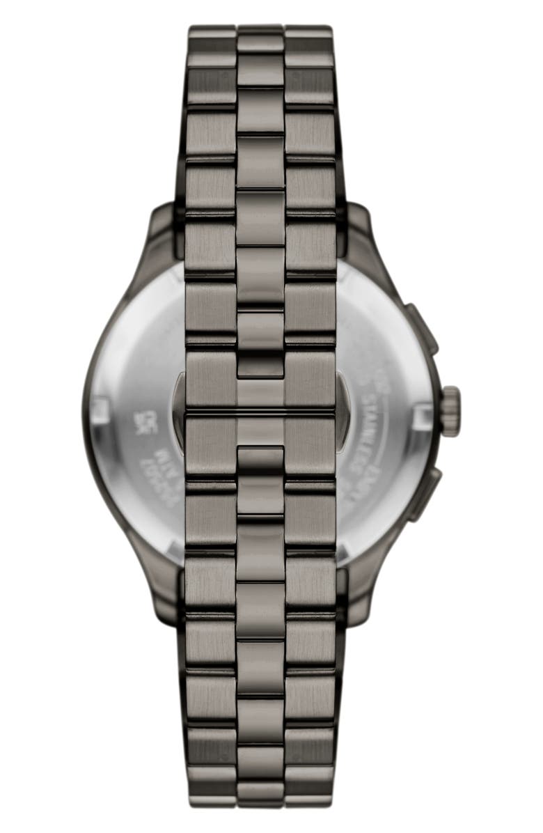 Emporio Armani Chronograph Bracelet Watch, 42mm, Alternate, color, Gunmetal