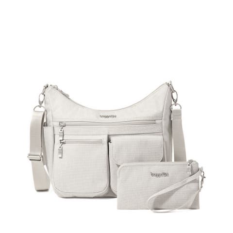 Modern Everywhere Hobo Crossbody Bag with Wristlet