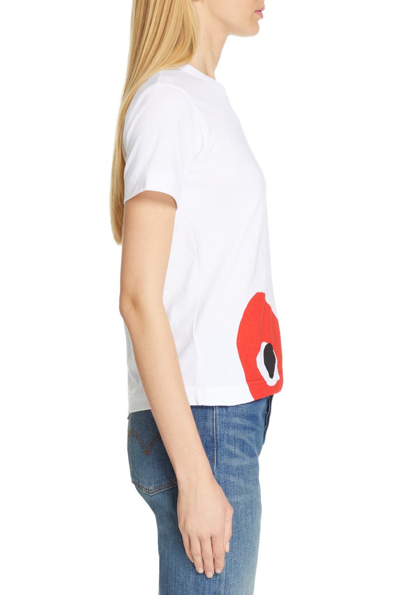 Peek Heart Graphic Tee, Alternate, color, WHITE