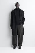 COS Double-faced Wool Relaxed-fit Wide-leg Pants